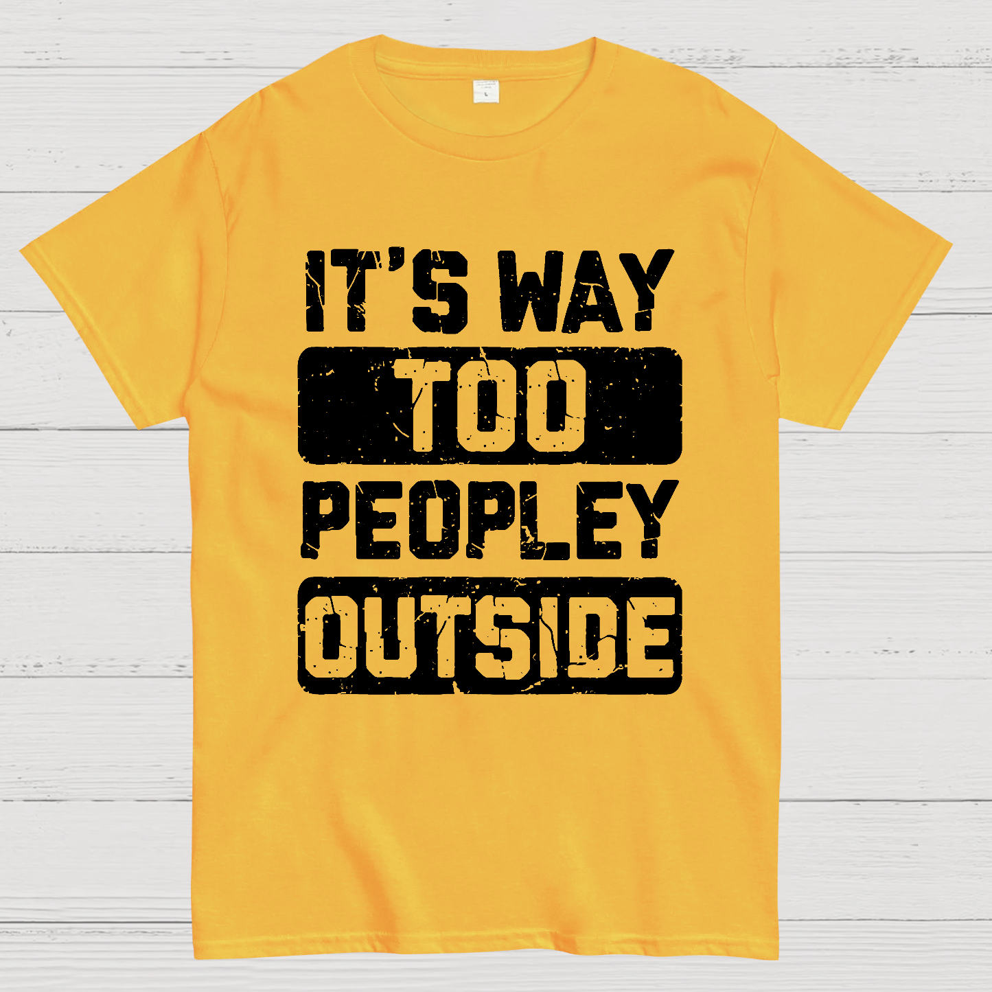 To Peopley Outside  T-Shirt