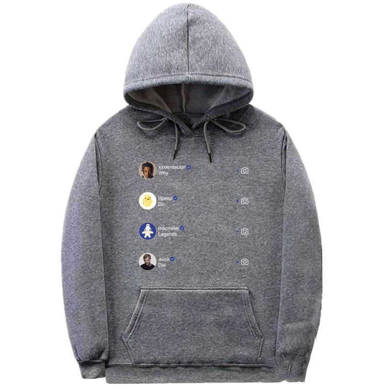 Oversized Men's Hooded Sweater - Relaxed Fit, Fleece Casual