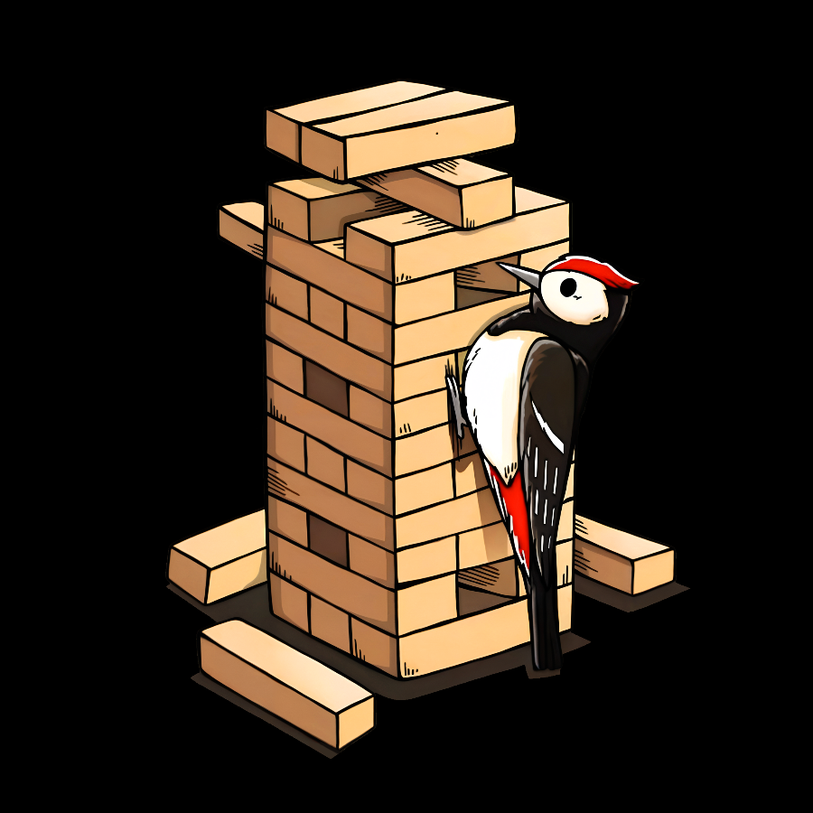 Gaming WoodPecker Nerdy T-Shirt