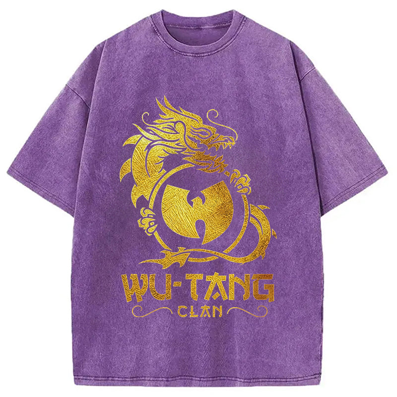 bbb Wu Tang Clan Dragon Washed T-Shirt