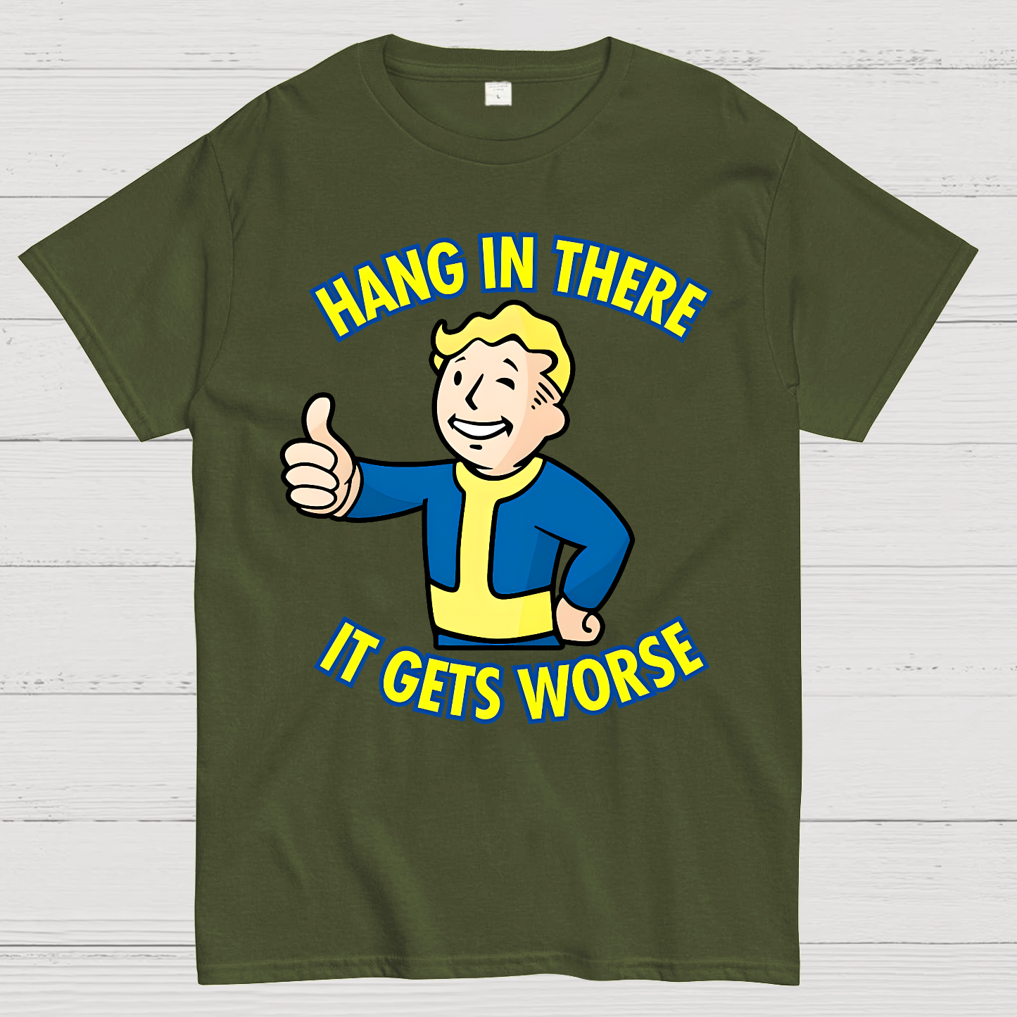 Hang In There It Gets Worse  T-Shirt