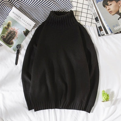 Warm Cozy Turtleneck Sweater - Oversized Wool For Winter