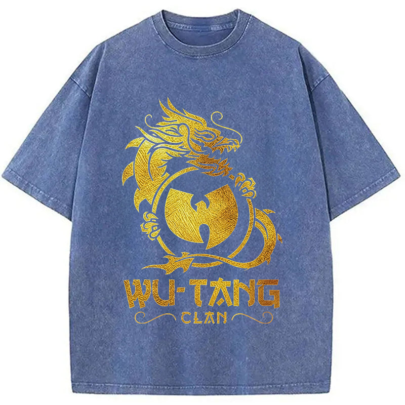 bbb Wu Tang Clan Dragon Washed T-Shirt
