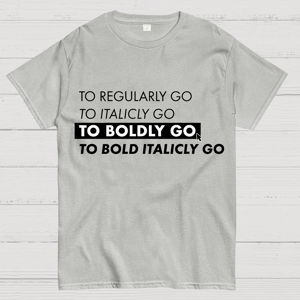 Font Trek  T-Shirt