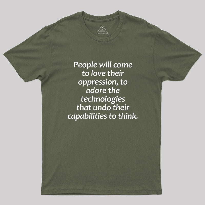 Aldous Huxley Technology  T-Shirt