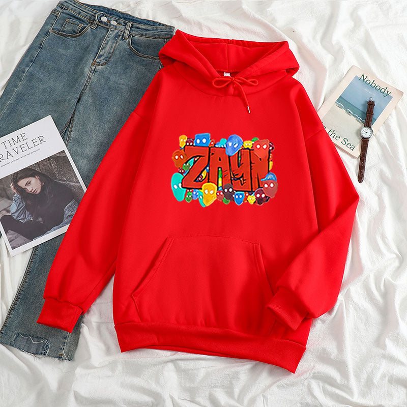 Warm Unisex Hoodie - Oversized, Polyester Fleece, Casual