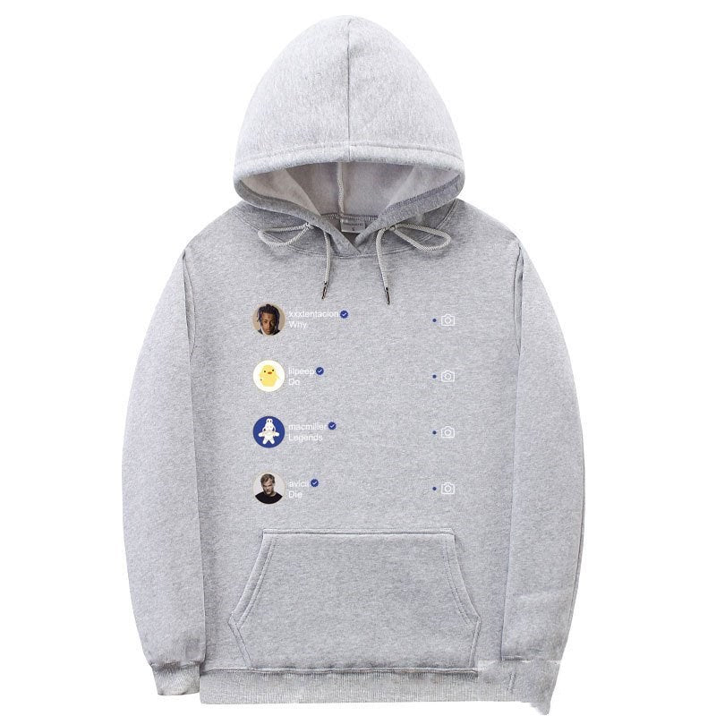 Oversized Men's Hooded Sweater - Relaxed Fit, Fleece Casual