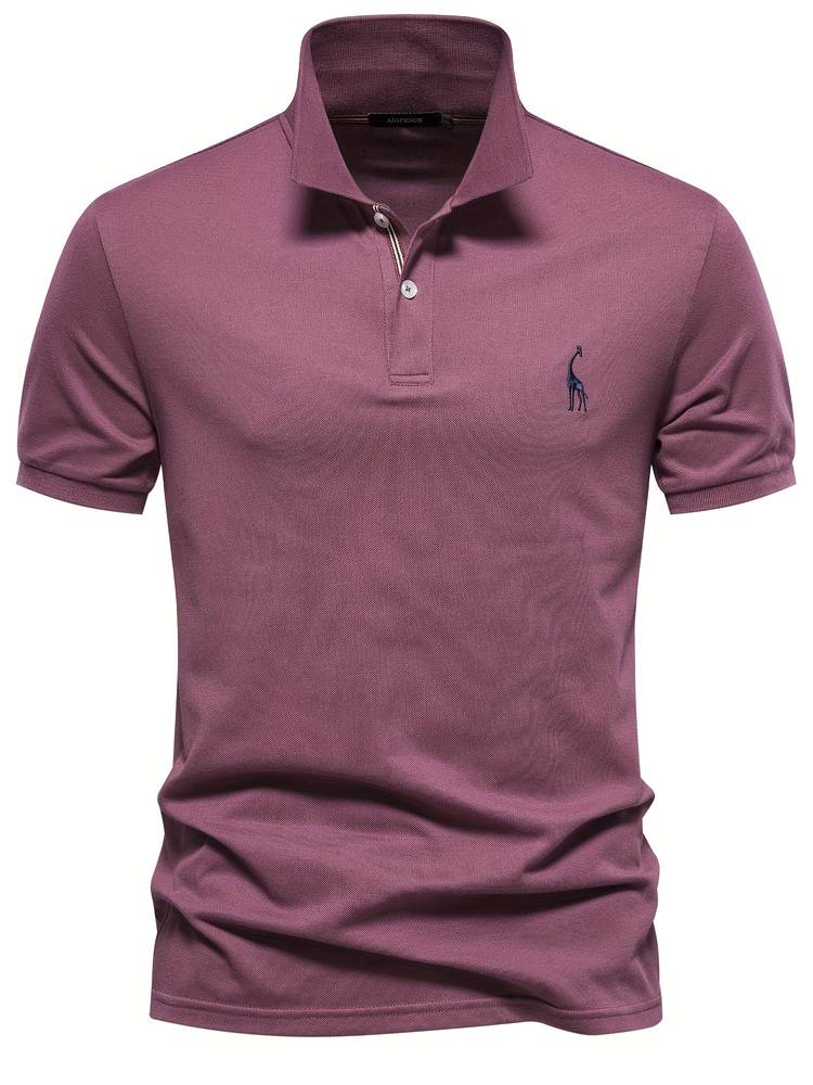 Stylish Men's Polo Shirt - Breathable, Modern Fit, Soft Fabric, Available in Multiple Colors and Sizes