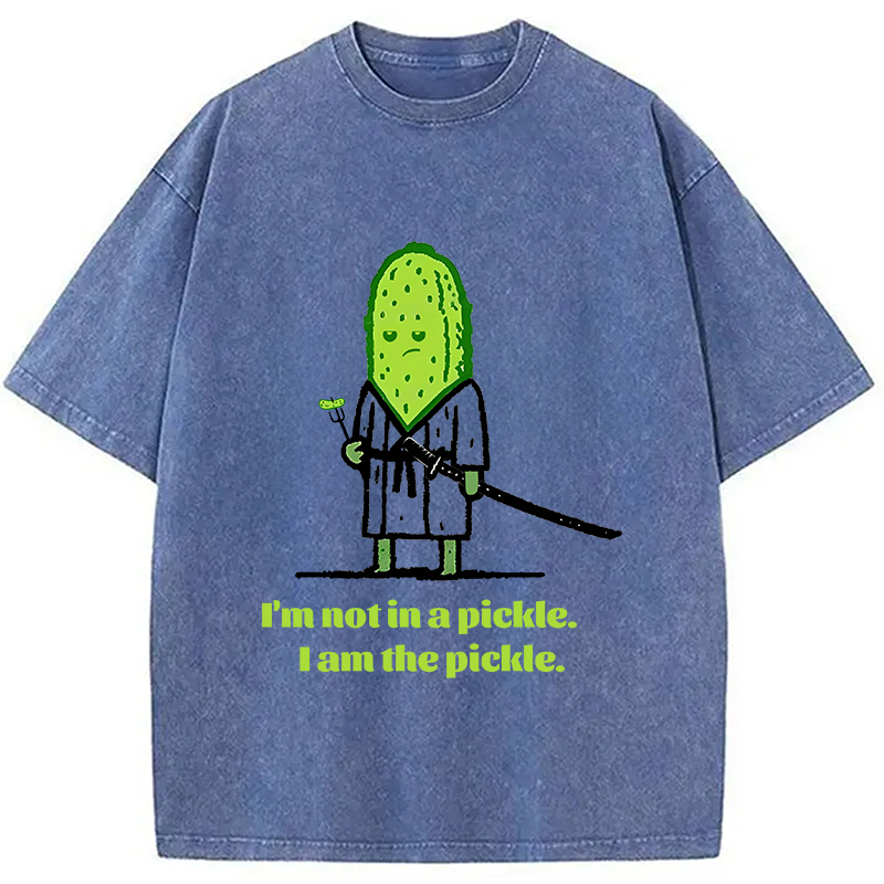 bbb Cucumber Samurai Washed T-Shirt