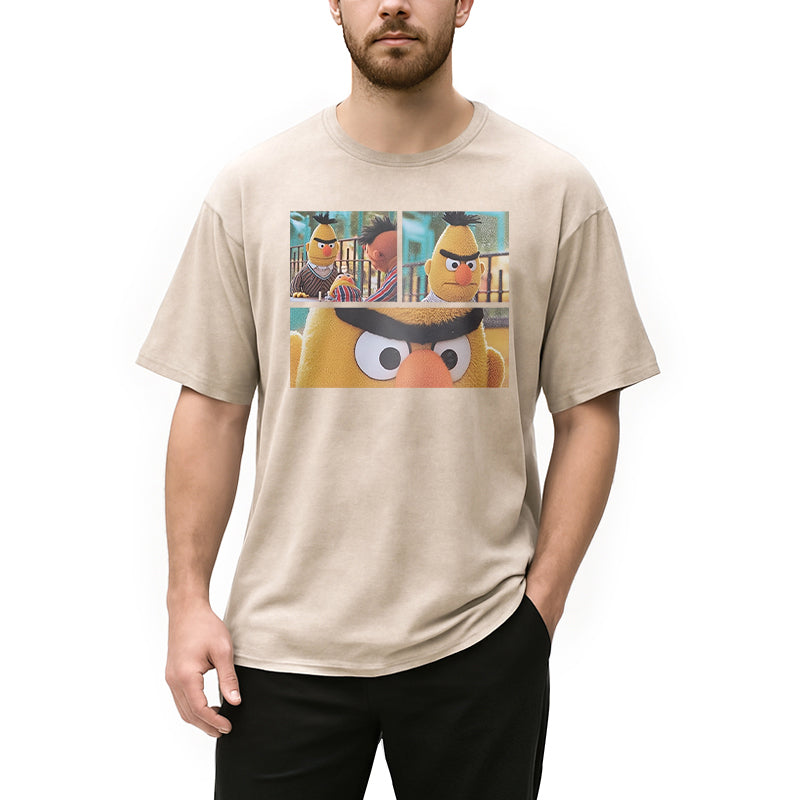 bbb Angry Bert Washed T-Shirt