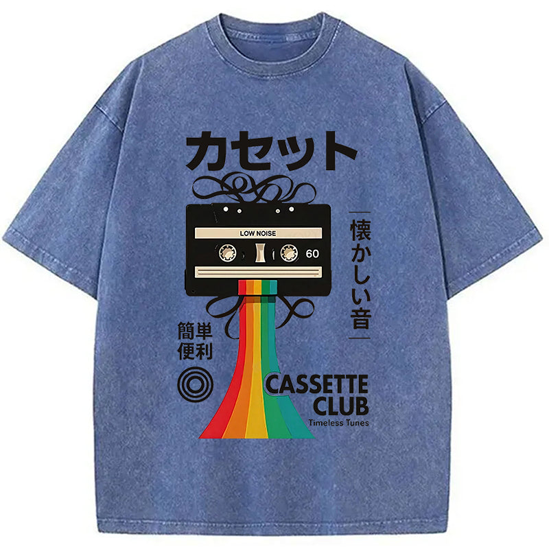 bbb Colored Tape Washed T-Shirt