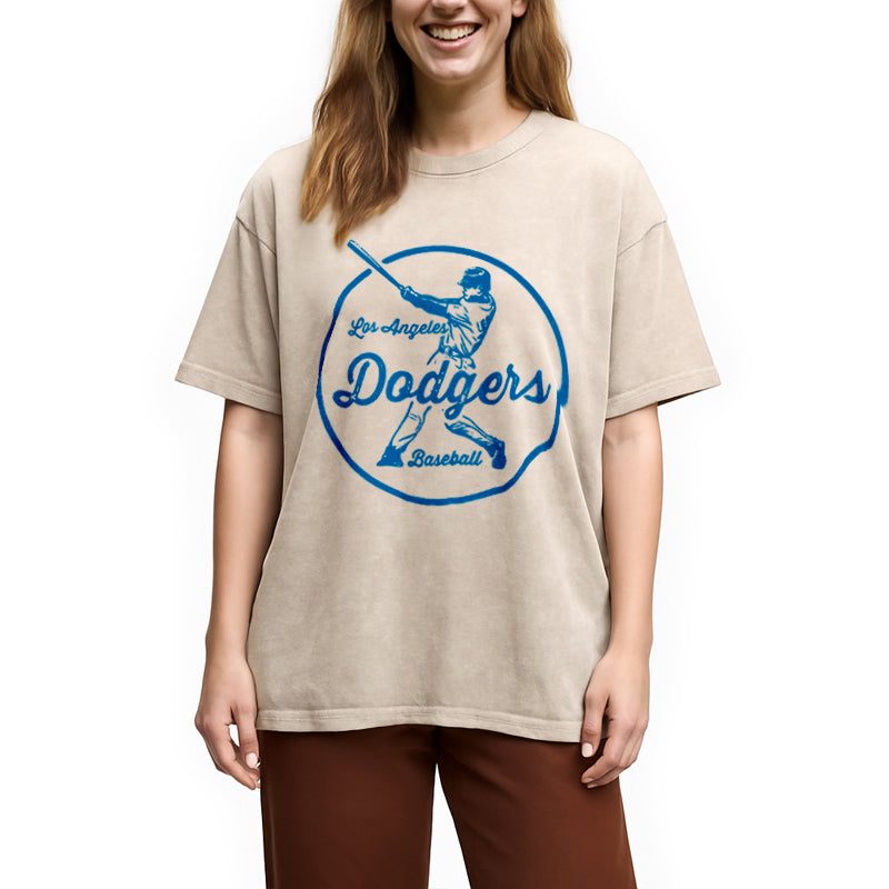 bbb Dodger Vintage Japanese Washed T-Shirt