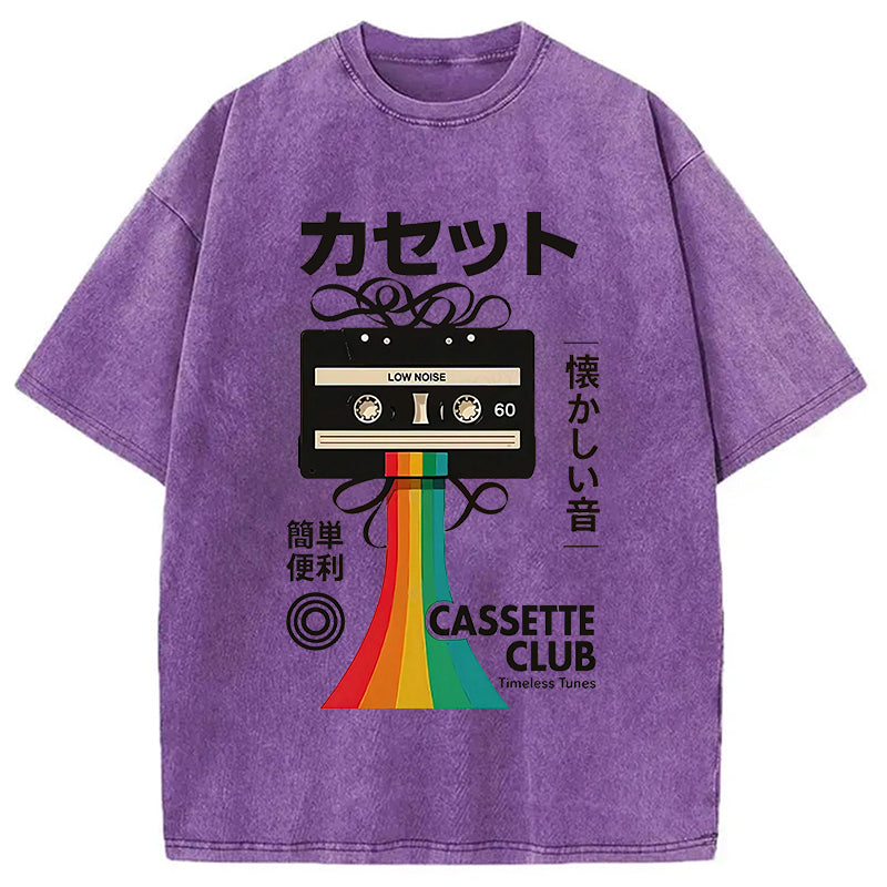 bbb Colored Tape Washed T-Shirt