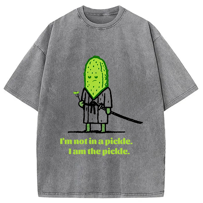 bbb Cucumber Samurai Washed T-Shirt