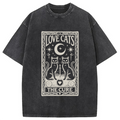 bbb The Cure - Love Cats Washed T-Shirt