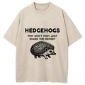 bbb Funny Hedgehog Washed T-Shirt