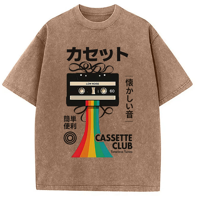 bbb Colored Tape Washed T-Shirt