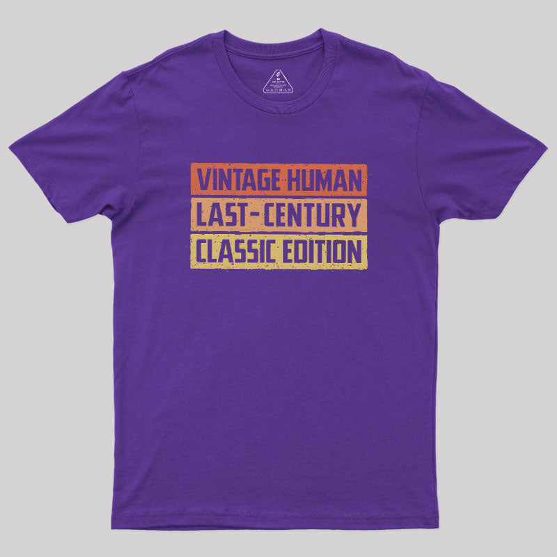 Vintage Human  T-Shirt