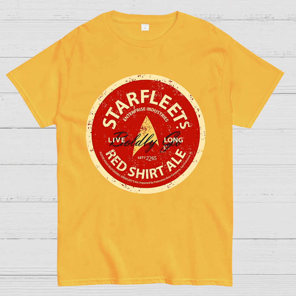 Starfleet's Red Shirt Ale  T-Shirt