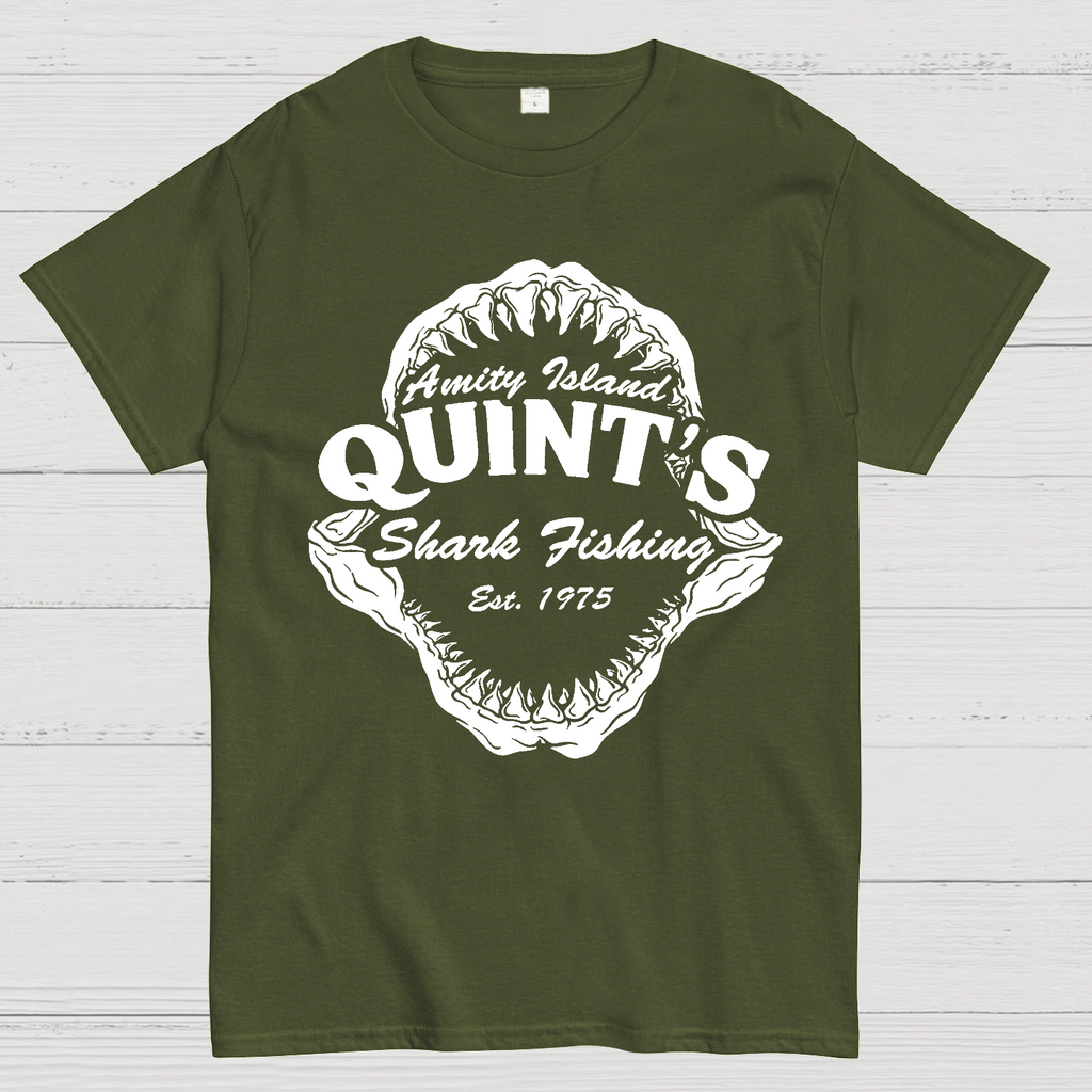 Quint's Shark Fishing  T-Shirt