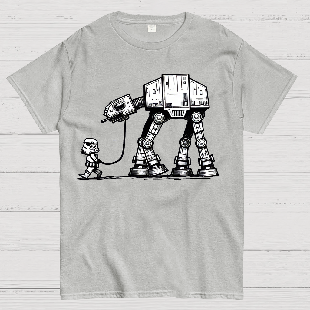 Empire Robot Dog-Planet Battles  T-Shirt