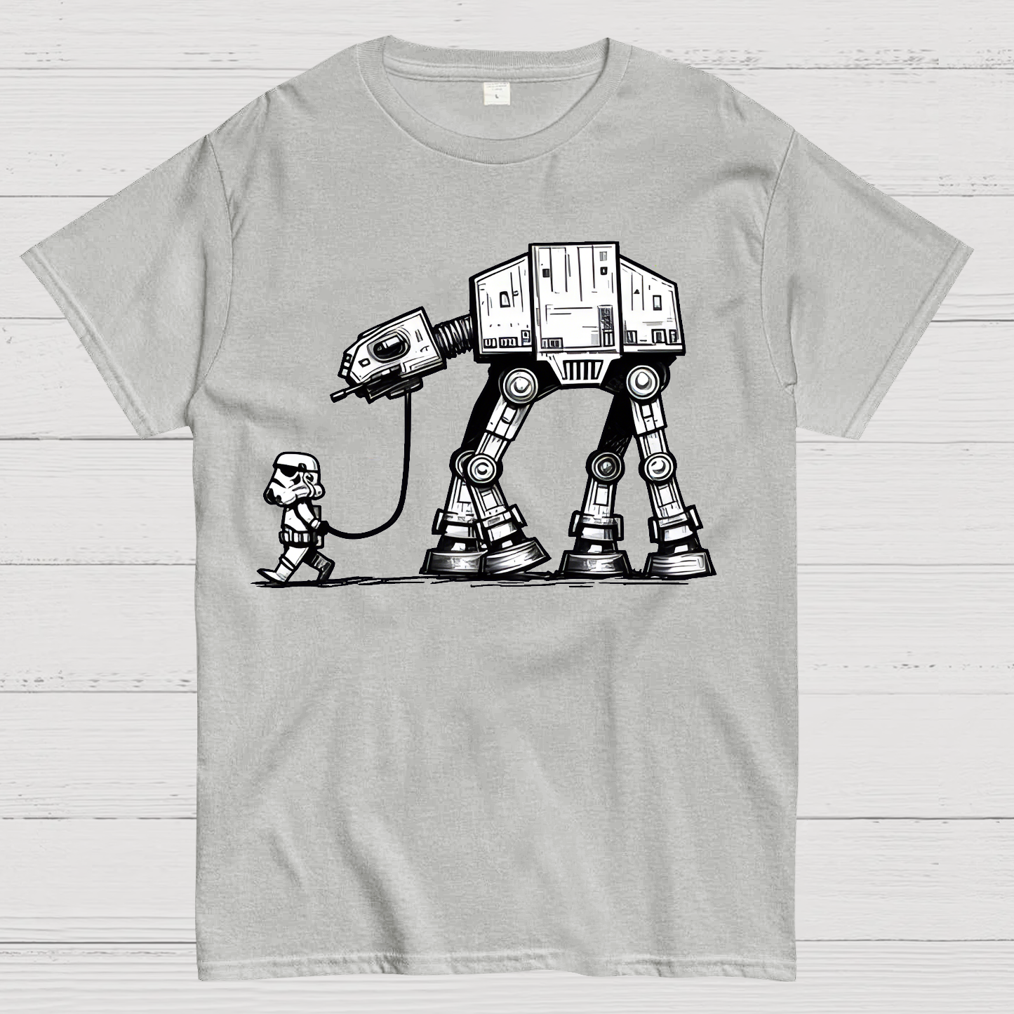 Empire Robot Dog-Planet Battles  T-Shirt