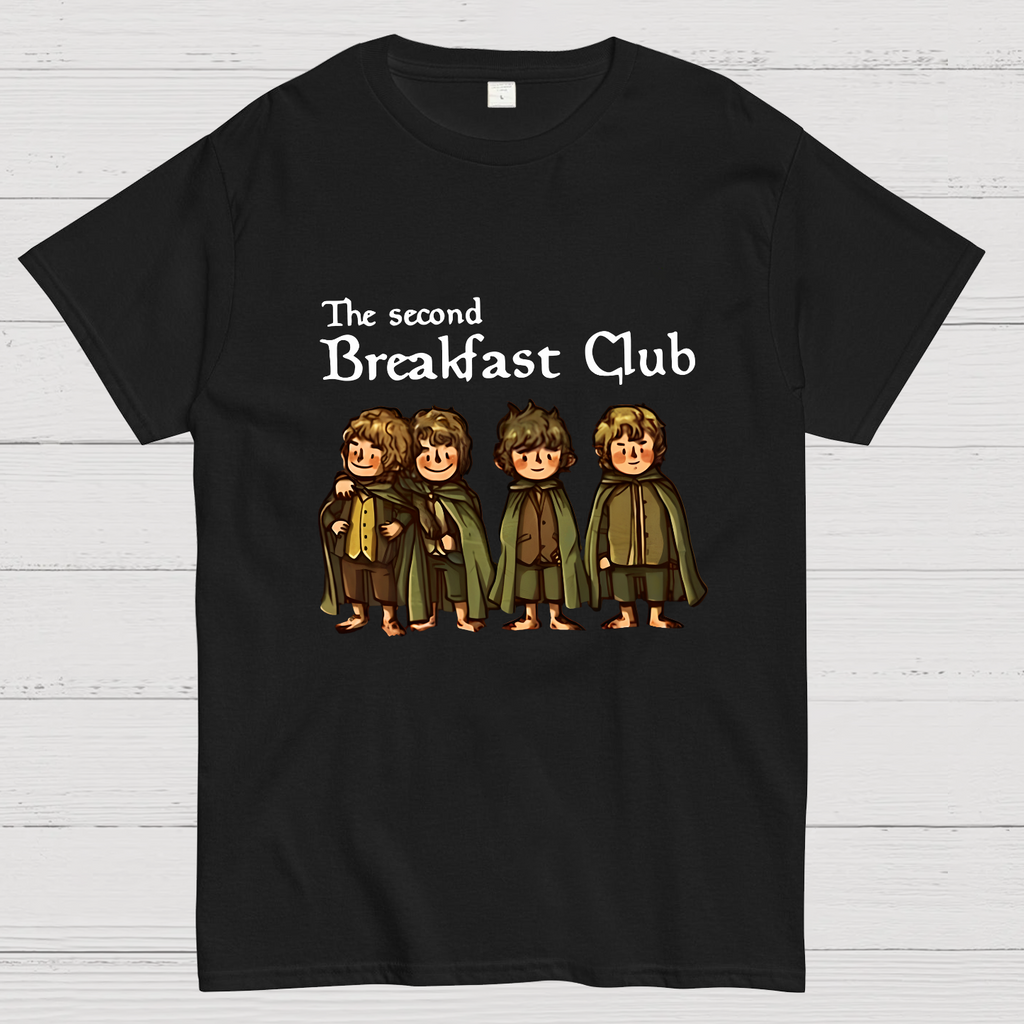 The Lord Of The Ring The Second Breakfast Club Nerdy T-Shirt