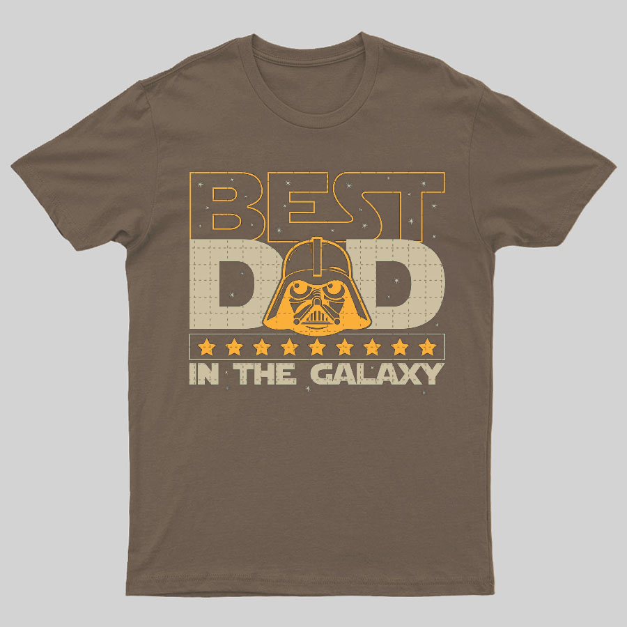 The Best Dad In The Galaxy，Movie Dad y T-Shirt