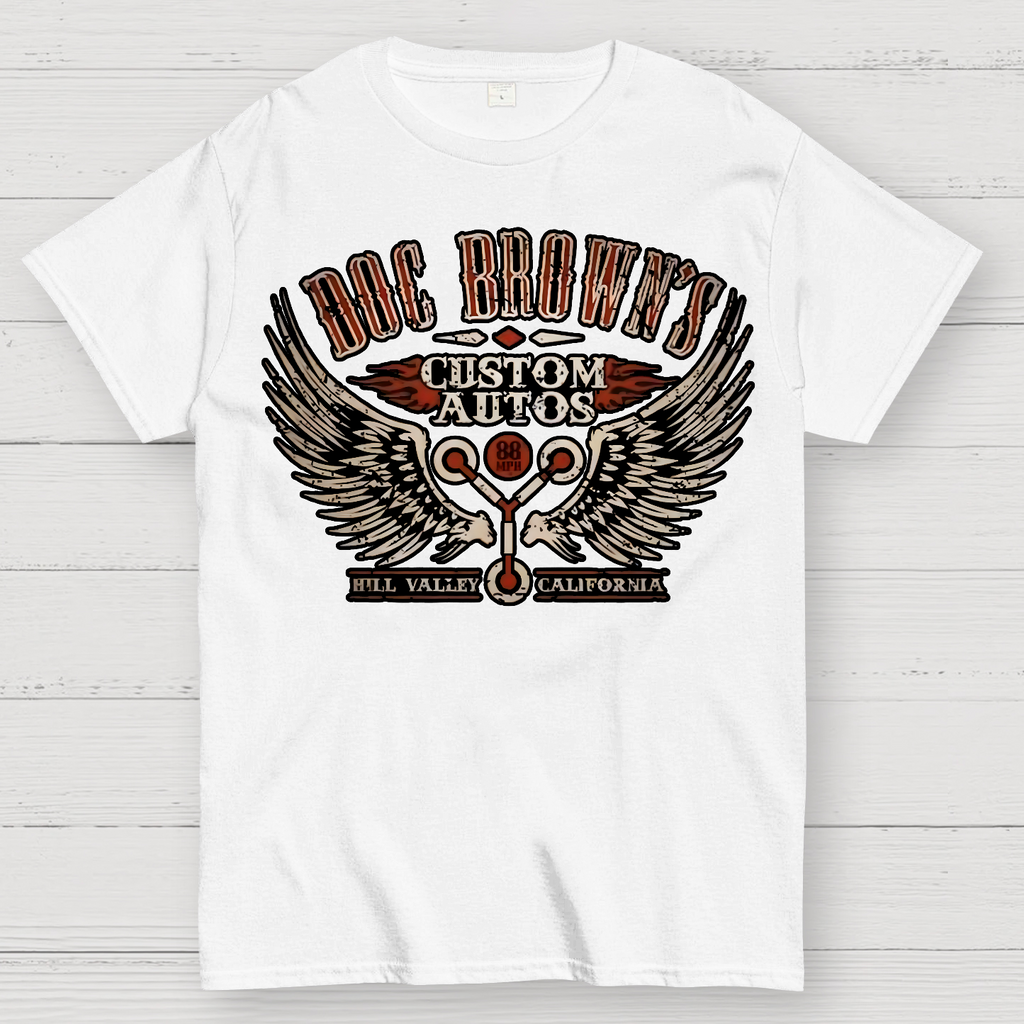 Doc Brown's Custom Autos  T-Shirt
