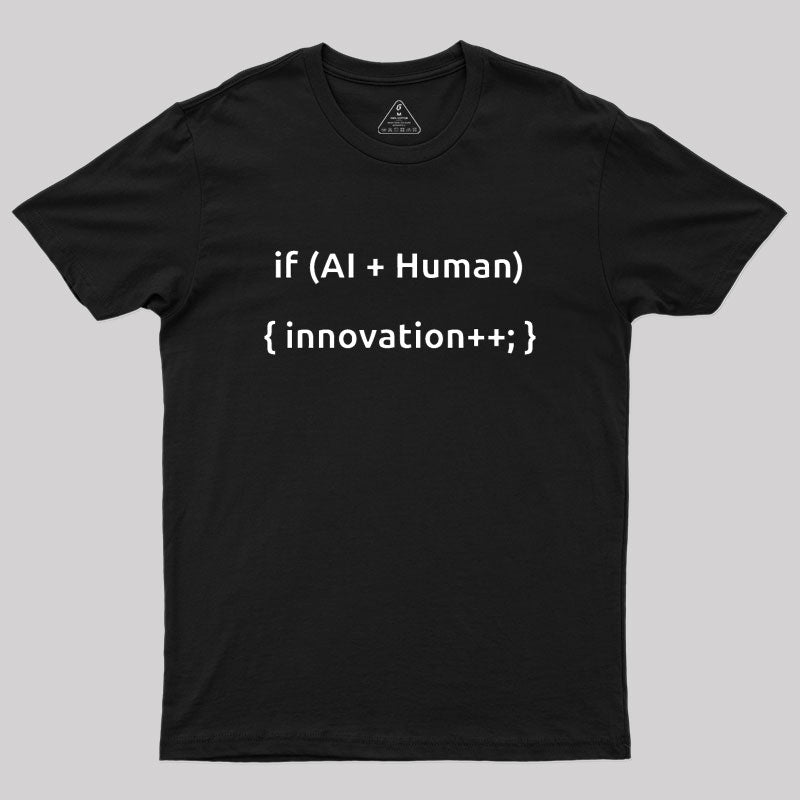 AI And Human  T-Shirt