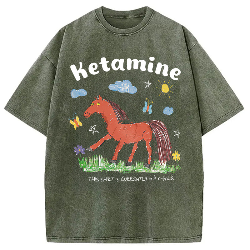 bbb I Do Ketamine Washed T-Shirt