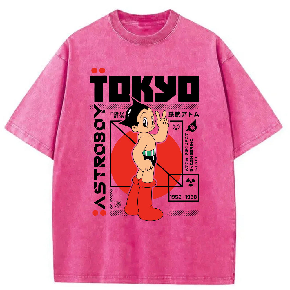 bbb Astro Boy Japanese Washed T-Shirt