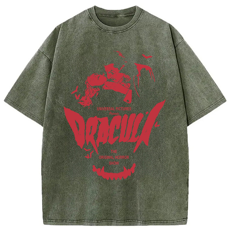 bbb Dracula Horror Washed T-Shirt