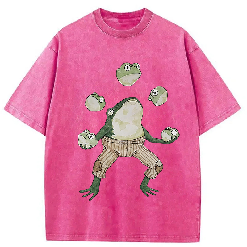 bbb Frog Acrobatic Master Washed T-Shirt