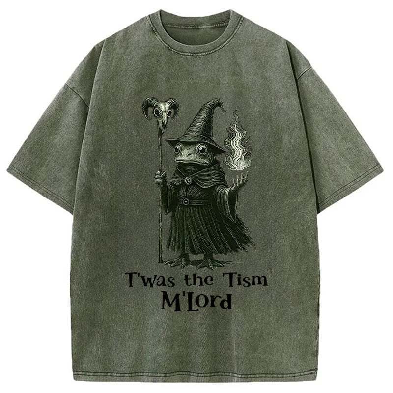 bbb Witch Frog Washed T-Shirt