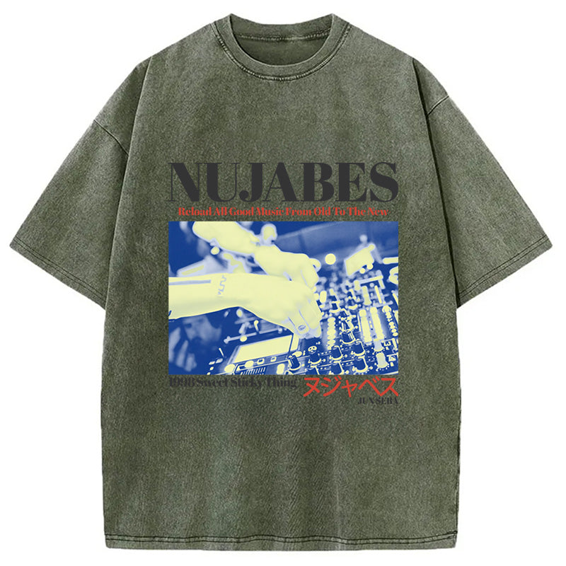 bbb Vintage Nujabes Washed T-Shirt
