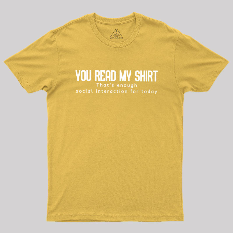 Social Interaction  T-Shirt