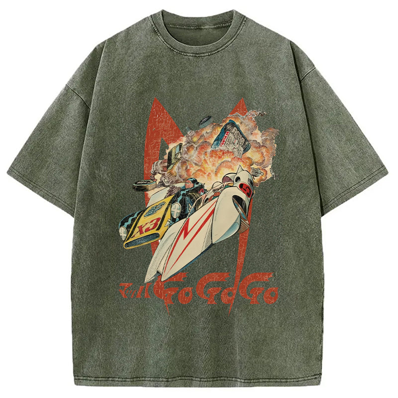 bbb Speed Racer Vintage Washed T-Shirt