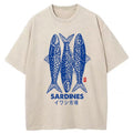 bbb Sardines Market Washed T-Shirt