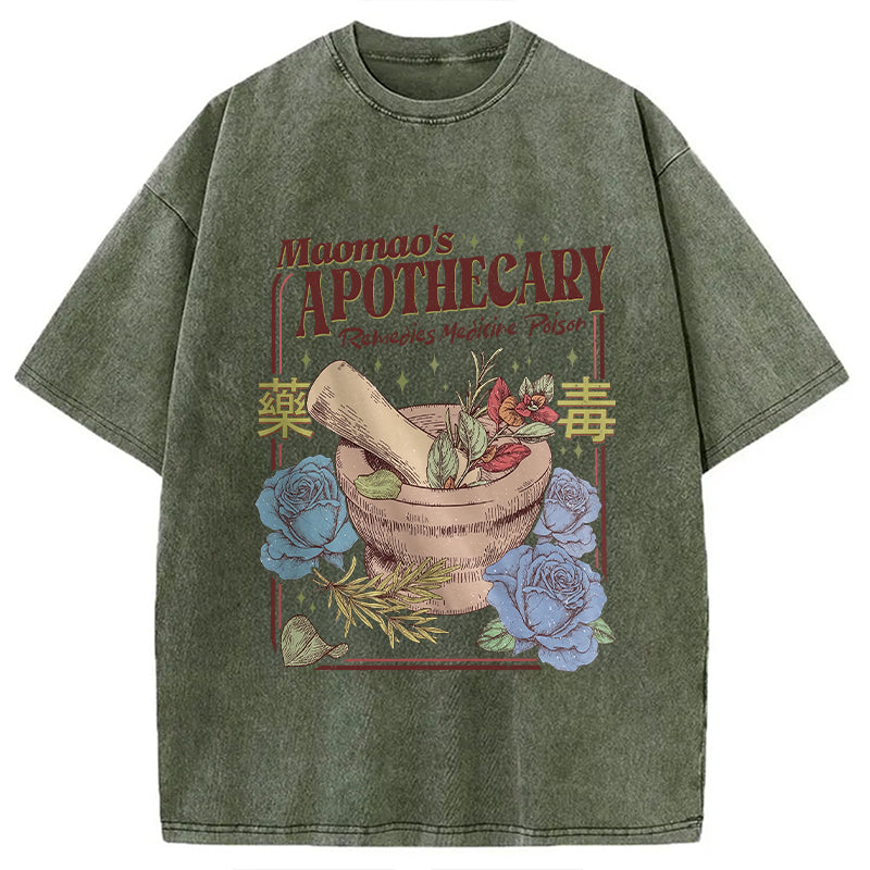 bbb Mao Mao's Apothecary Poisons Washed T-Shirt