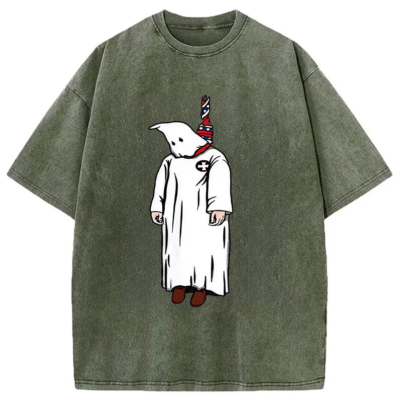 bbb Kill The Klan Funny Washed T-Shirt