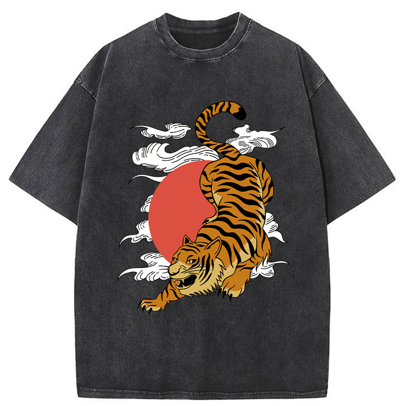 bbb Japanese Fierce Tiger Washed T-Shirt