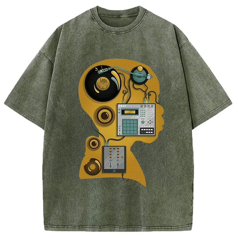 bbb J Dilla DJ Washed T-Shirt