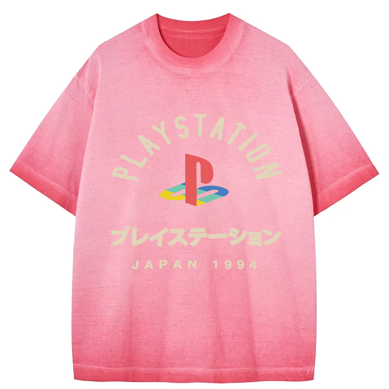 bbb PlayStation Japan Gradient Washed T-Shirt