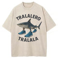 bbb Tralalero Tralala Shark Washed T-shirt