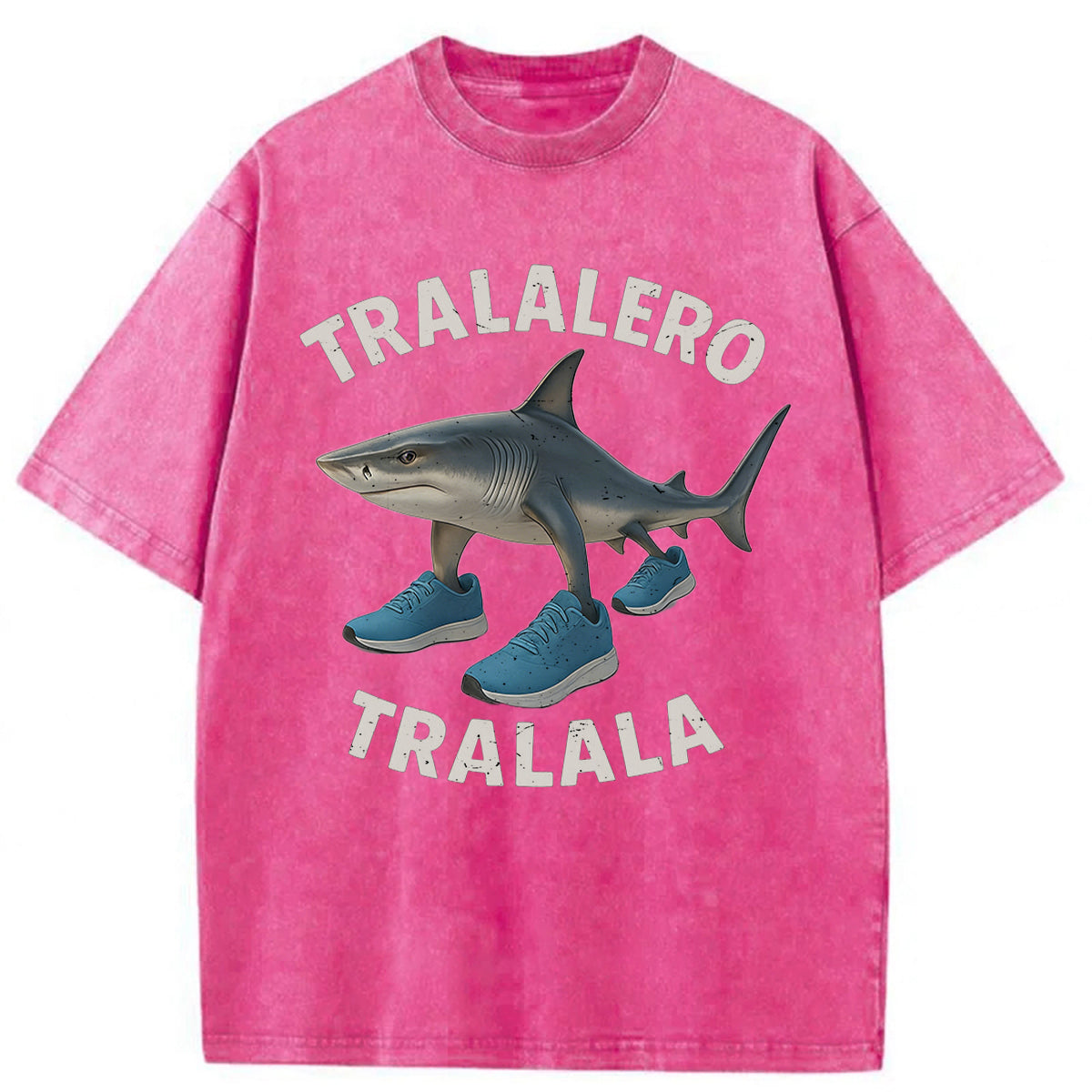 bbb Tralalero Tralala Shark Washed T-shirt