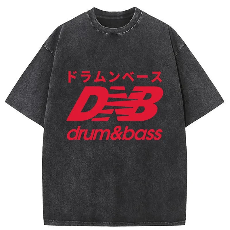 bbb Drum And Bass Japan Washed T-Shirt