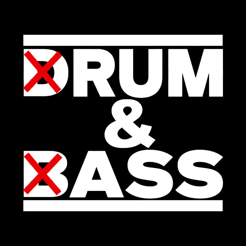 Drum And Bass Rum Ass Funny Party Saying  T-Shirt