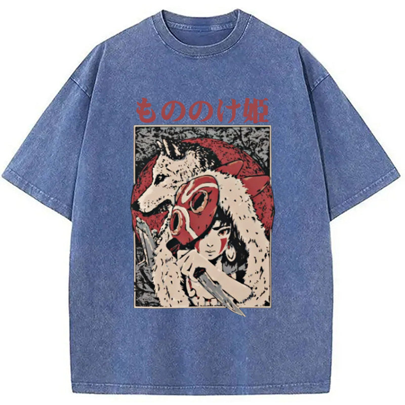bbb Princess Mononoke Washed T-Shirt