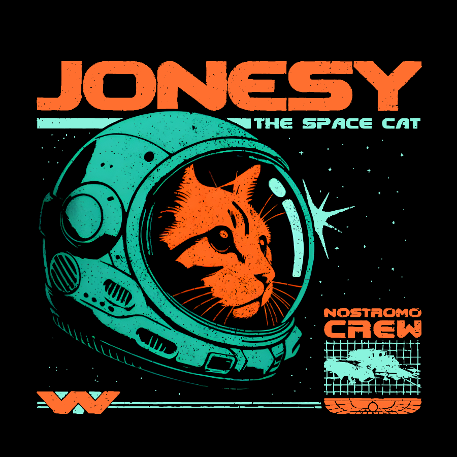 Jonesy The Space Cat  T-Shirt